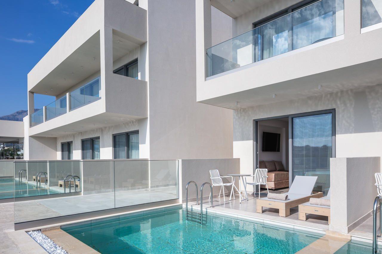 Nima Boutique Hotel (Adults Only) Paralia Kourna Екстериор снимка