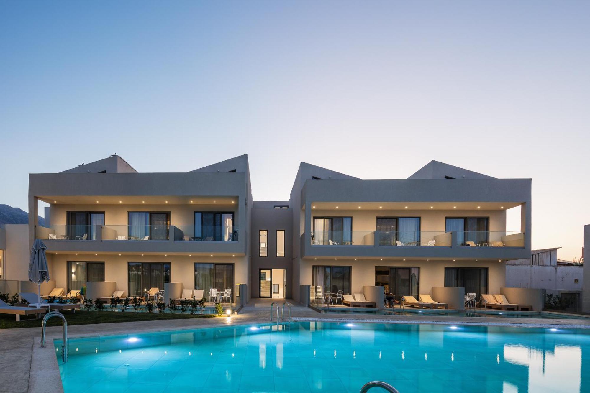 Nima Boutique Hotel (Adults Only) Paralia Kourna Екстериор снимка
