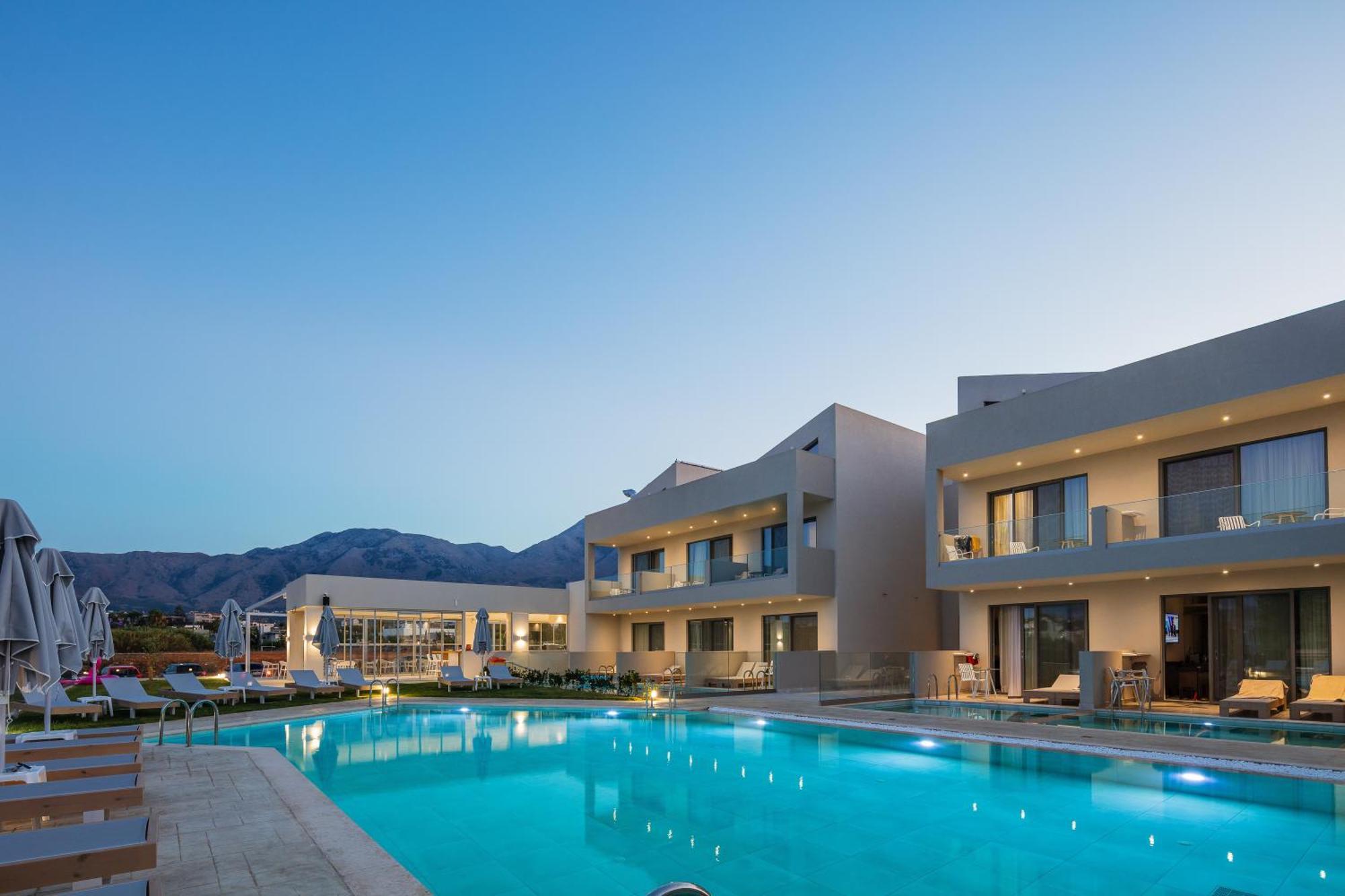 Nima Boutique Hotel (Adults Only) Paralia Kourna Екстериор снимка